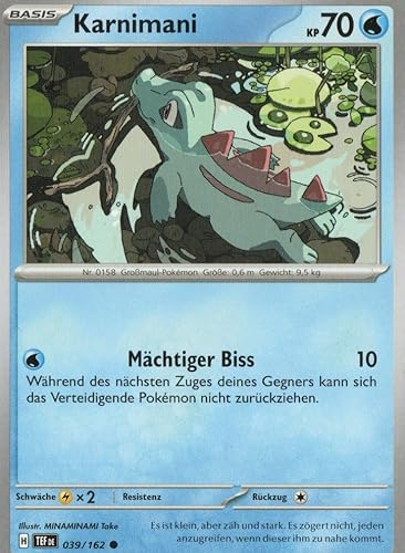 MZTCG - Karnimani TEF 039 - Gewalten Der Zeit - Sammelkarte - Deutsch - mit MZTCG Versandschutz von MZTCG