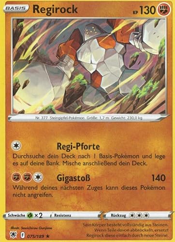 MZTCG - Regirock ASR 078 - Astralglanz - Sammelkarte - Deutsch - mit MZTCG Versandschutz MZTCG - Regirock ASR 078 - Astralglanz - Sammelkarte - Deutsch - mit MZTCG Versandschutz von MZTCG
