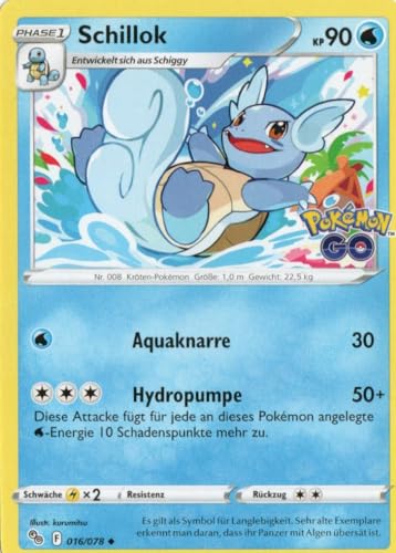 MZTCG - Schillok PGO 016 - PGO - Sammelkarte - Deutsch - mit MZTCG Versandschutz von MZTCG