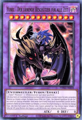PHNI-DE038 - Yubel - Der Liebende Beschützer für alle Zeit - Ultra Rare - 1. Auflage - DEUTSCH - Phantom Nightmare - mit MZTCG Versandschutz Yugioh von MZTCG