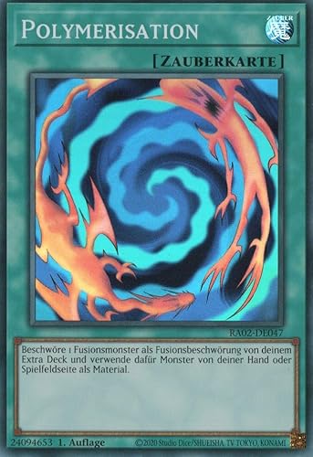 RA02-DE047 - Polymerisation - Super Rare - 1. Auflage - Deutsch - 25th Anniversary Rarity Collection II - mit MZTCG Versandschutz Yugioh RA02-DE047 - Polymerisation - Super Rare - 1. Auflage - Deutsch - 25th Anniversary Rarity Collection II - mit MZTCG Versandschutz Yugioh von MZTCG