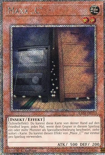 RA04-DE150 - Maxx C - Platinum Secret Rare - Deutsch - 1. Auflage - Quarter Century Stampede - Mit MZTCG Versandschutz Yugioh RA04-DE150 - Maxx C - Platinum Secret Rare - Deutsch - 1. Auflage - Quarter Century Stampede - Mit MZTCG Versandschutz Yugioh von MZTCG