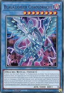 SDWD-DE010 - Blauäugiger Chaosdrache - Common - 1.Auflage - Deutsch - Structure Deck: Blue-Eyes White Destiny - mit MZTCG Versandschutz - Yugioh von MZTCG