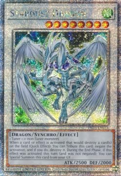 TN23-DE016 - Sternenstaubdrache - Quarter Century Secret Rare - Deutsch - Limitierte Auflage - 25th Anniversary Tin: Dueling Heroes Einzelkarten - mit TN23-DE016 - Sternenstaubdrache - Quarter Century Secret Rare - Deutsch - Limitierte Auflage - 25th Anniversary Tin: Dueling Heroes Einzelkarten - mit von MZTCG