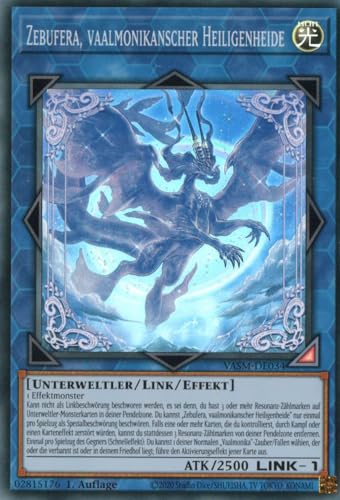VASM-DE034 - Zebufera, vaalmonikanscher Heiligenheide - Super Rare - 1. Auflage - Deutsch - Einzelkarte aus: Valiant Smashers - mit MZTCG Versandschutz Yugioh von MZTCG