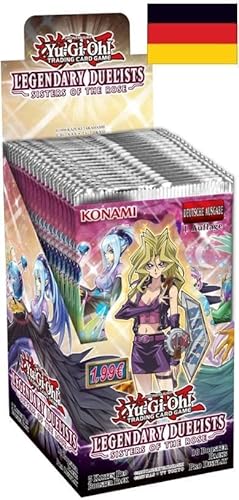Yugioh - Legendary Duelists Sisters of The Rose Display Box - Deutsch - 1.Auflage - 18 Boosterpacks - mit MZTCG Versandschutz Yugioh - Legendary Duelists Sisters of The Rose Display Box - Deutsch - 1.Auflage - 18 Boosterpacks - mit MZTCG Versandschutz von MZTCG