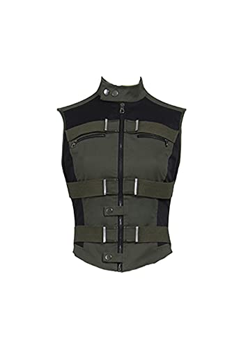 MZXDY Yelena Belova Weste, Black Widow Deluxe Weste Damen Yelena Cosplay Tank Top für Halloween Party (Weste, M) von MZXDY