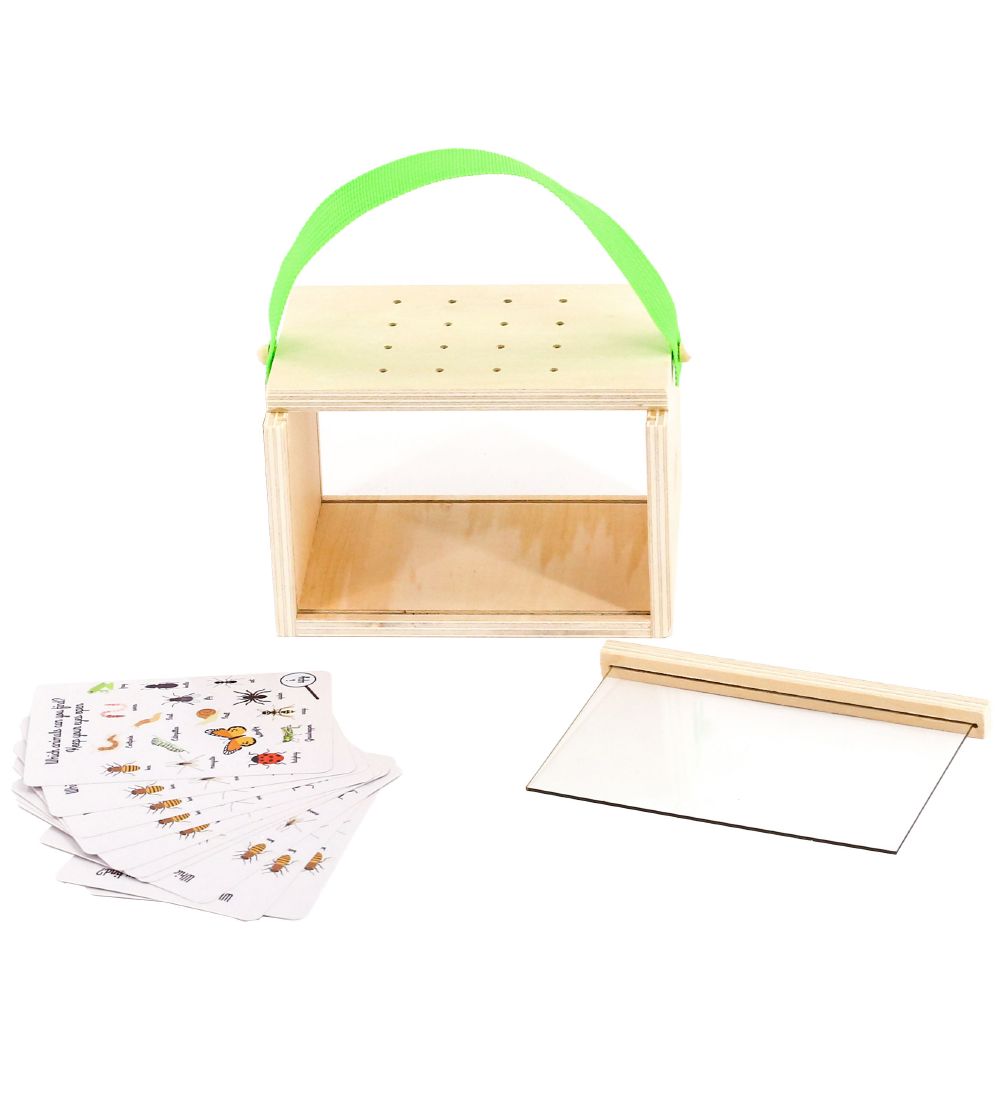 MaMaMeMo Insektenhaus m. Karte - Holz - MaMaMeMo - One Size - Spielzeug von MaMaMeMo