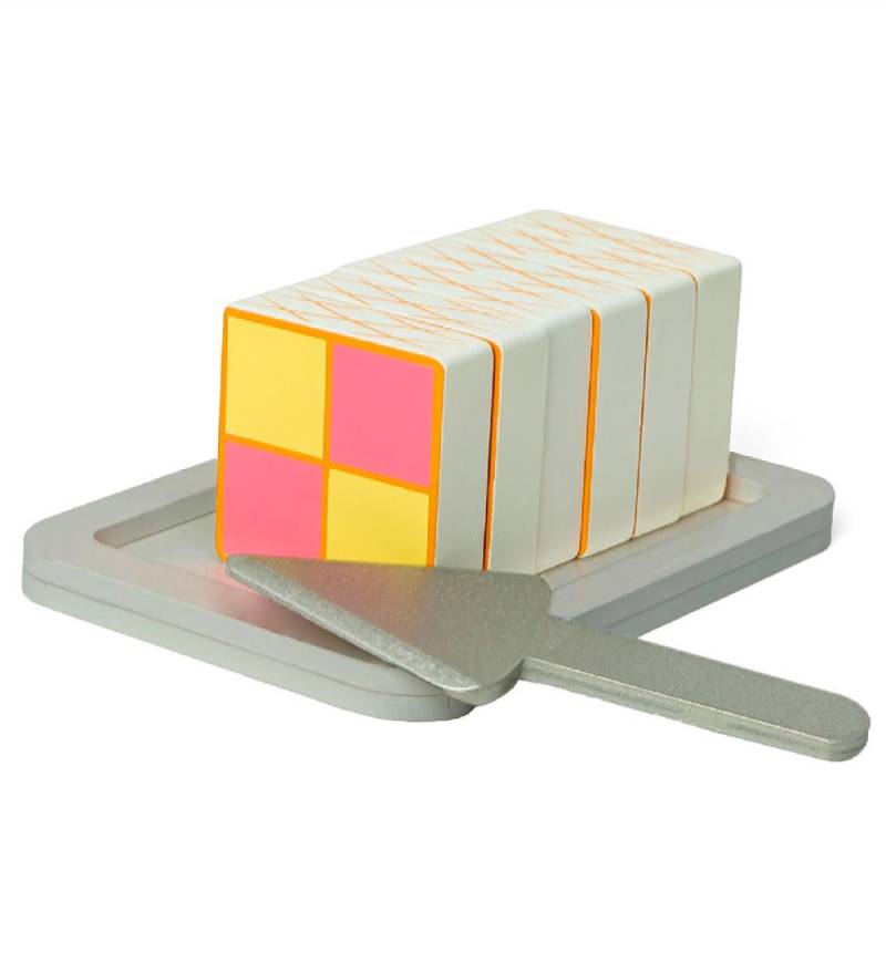 MaMaMeMo Spiellebensmittel - Battenberg-Kuchen - Holz - MaMaMeMo - One Size - Spiellebensmittel MaMaMeMo Spiellebensmittel - Battenberg-Kuchen - Holz - MaMaMeMo - One Size - Spiellebensmittel von MaMaMeMo
