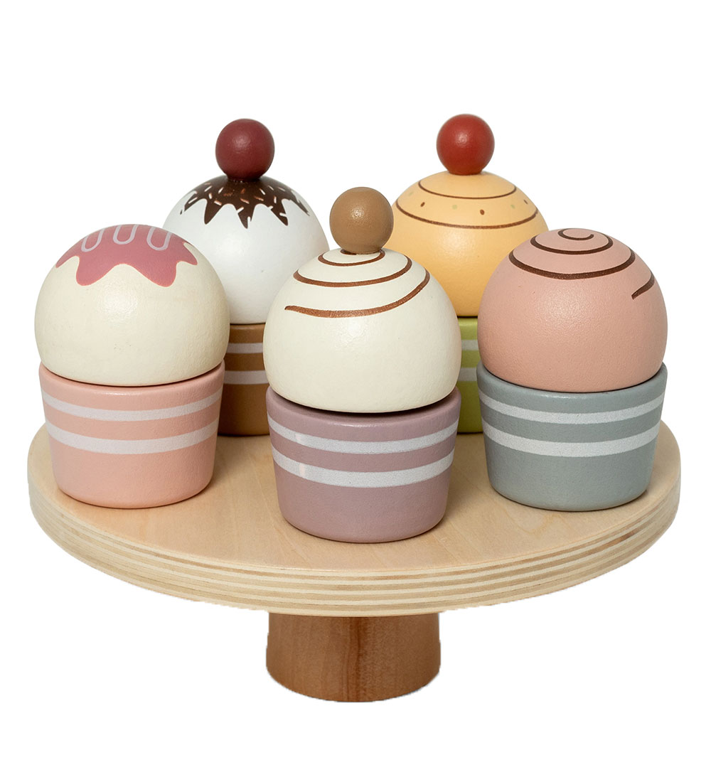 MaMaMeMo Spiellebensmittel - Cupcakes Auf einem Kuchenteller - H - MaMaMeMo - One Size - Spiellebensmittel MaMaMeMo Spiellebensmittel - Cupcakes Auf einem Kuchenteller - H - MaMaMeMo - One Size - Spiellebensmittel von MaMaMeMo