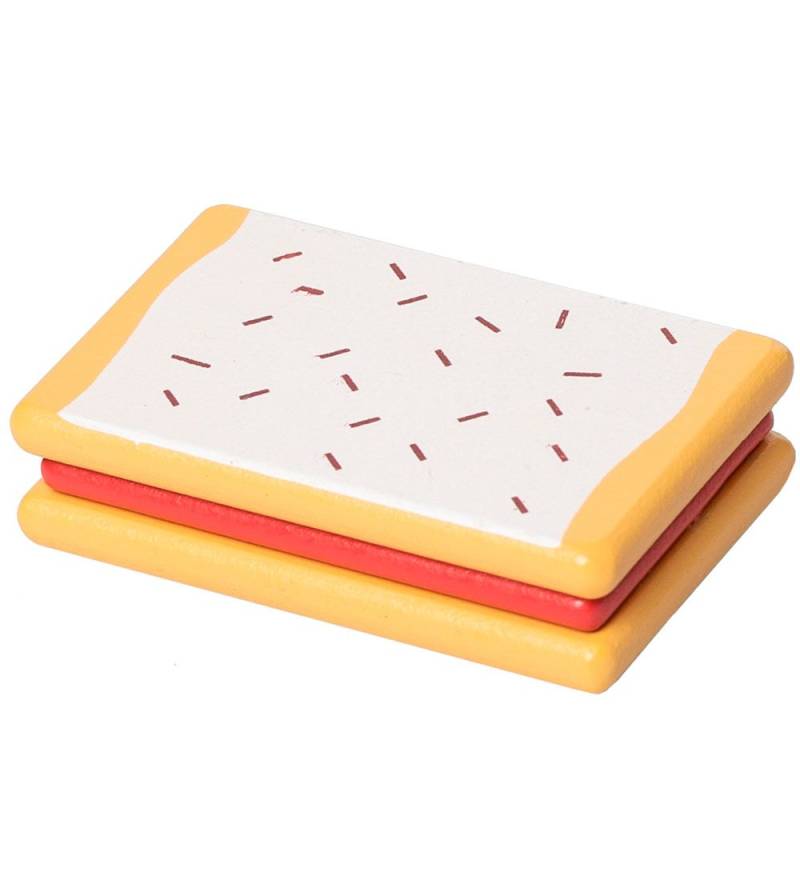 MaMaMeMo Spiellebensmittel - Himbeerscheiben - Holz - MaMaMeMo - One Size - Spiellebensmittel von MaMaMeMo