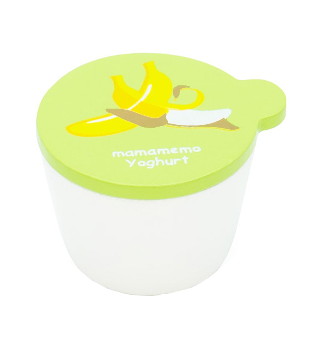 MaMaMeMo Spiellebensmittel - Holz - Bananenjoghurt - MaMaMeMo - One Size - Spiellebensmittel MaMaMeMo Spiellebensmittel - Holz - Bananenjoghurt - MaMaMeMo - One Size - Spiellebensmittel von MaMaMeMo