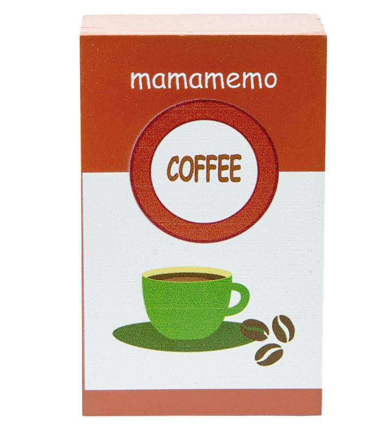 MaMaMeMo Spiellebensmittel - Holz - Kaffeebohnen - MaMaMeMo - One Size - Spiellebensmittel MaMaMeMo Spiellebensmittel - Holz - Kaffeebohnen - MaMaMeMo - One Size - Spiellebensmittel von MaMaMeMo