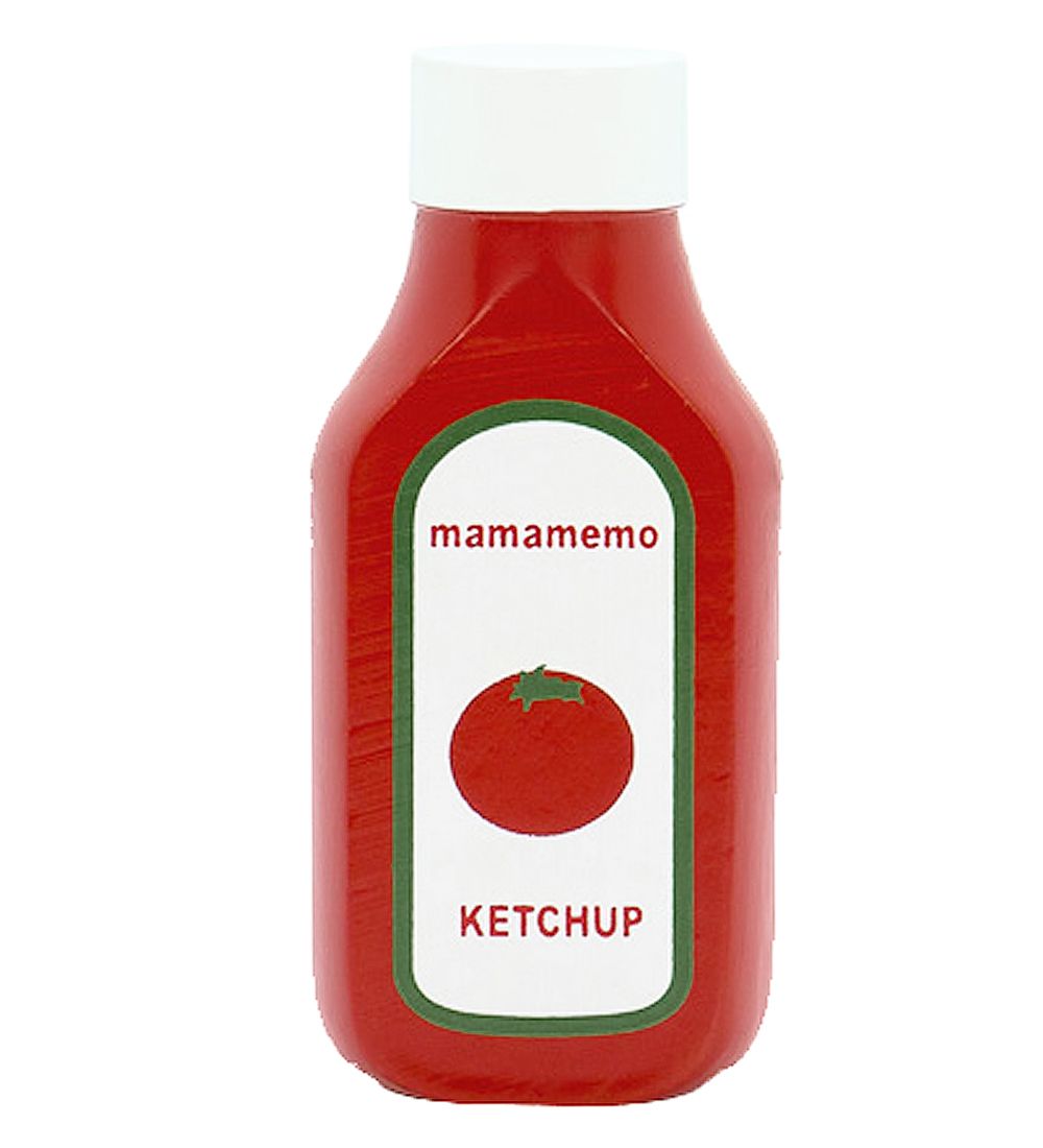 MaMaMeMo Spiellebensmittel - Holz - Ketchup - MaMaMeMo - One Size - Spiellebensmittel MaMaMeMo Spiellebensmittel - Holz - Ketchup - MaMaMeMo - One Size - Spiellebensmittel von MaMaMeMo