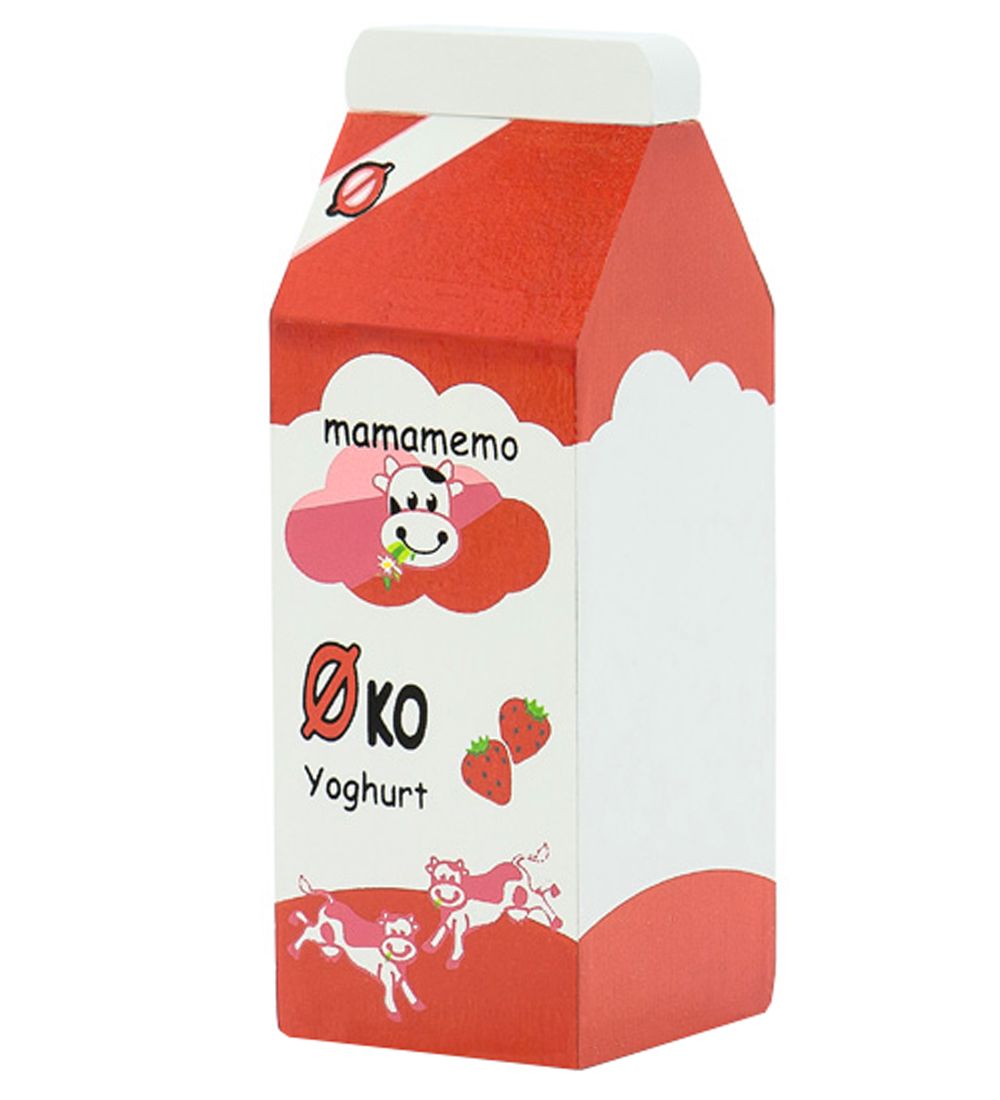 MaMaMeMo Spiellebensmittel - Holz - Ø-Ko Erdbeerjoghurt - MaMaMeMo - One Size - Spiellebensmittel MaMaMeMo Spiellebensmittel - Holz - Ø-Ko Erdbeerjoghurt - MaMaMeMo - One Size - Spiellebensmittel von MaMaMeMo