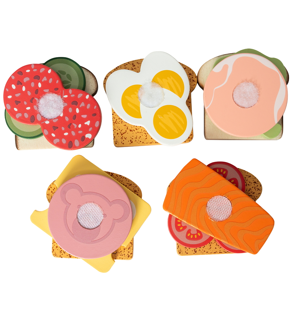 MaMaMeMo Spiellebensmittel - Sandwich - Holz - MaMaMeMo - One Size - Spiellebensmittel MaMaMeMo Spiellebensmittel - Sandwich - Holz - MaMaMeMo - One Size - Spiellebensmittel von MaMaMeMo