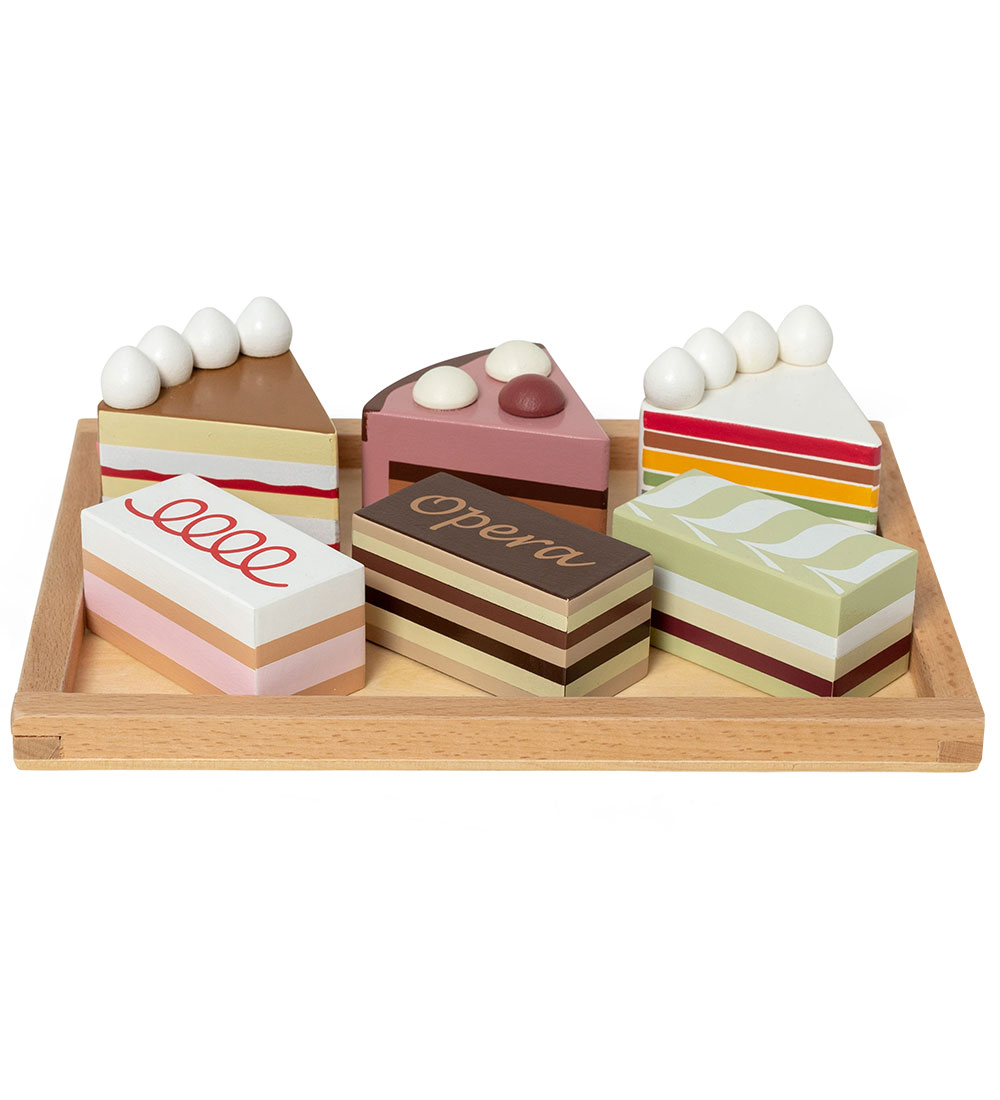 MaMaMeMo Spiellebensmittel - Schichtkuchenstücke auf einem Telle - MaMaMeMo - One Size - Spiellebensmittel MaMaMeMo Spiellebensmittel - Schichtkuchenstücke auf einem Telle - MaMaMeMo - One Size - Spiellebensmittel von MaMaMeMo