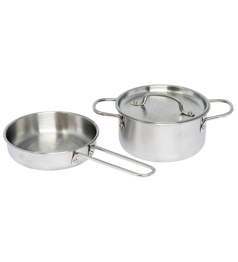 MaMaMeMo Topf und Pfanne Set - Metall - MaMaMeMo - One Size - Spielküchen MaMaMeMo Topf und Pfanne Set - Metall - MaMaMeMo - One Size - Spielküchen von MaMaMeMo
