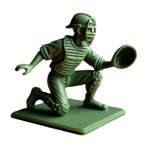 MaNMaNing Interessanter grüner Baseball-Soldat-Charakter, klassisches Spielzeugset, Baseball-Spieler-Statue, neuartige Mini-Soldat-Statue, geeignet für die Dekoration des Schreibtischs (E, One Size) MaNMaNing Interessanter grüner Baseball-Soldat-Charakter, klassisches Spielzeugset, Baseball-Spieler-Statue, neuartige Mini-Soldat-Statue, geeignet für die Dekoration des Schreibtischs (E, One Size) von MaNMaNing