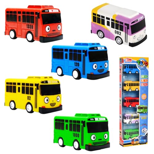 MaSif 5PCS Mini Bus Spielzeug, Mini Pull Spielzeugautos,Spielzeugautos Set, Bus Modellauto, Geschenke für Jungen und Mädchen MaSif 5PCS Mini Bus Spielzeug, Mini Pull Spielzeugautos,Spielzeugautos Set, Bus Modellauto, Geschenke für Jungen und Mädchen von MaSif