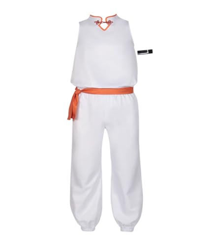 MaYng Anime Bachira Meguru Cosplay-Kostüm für Herren oder Damen, Halloween-Uniform-Anzug, komplettes Set, weiße Outfits (Damen, Größe M) von MaYng