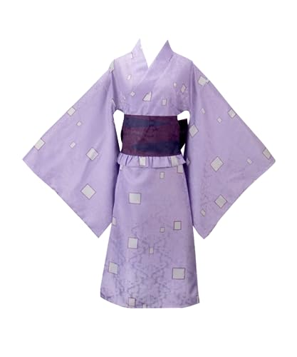 MaYng Anime Daki Cosplay-Kostüm, Halloween-Uniform, Anzug für Damen oder Gril, Kimono, violettes Kleid (Damen, Größe XS) von MaYng