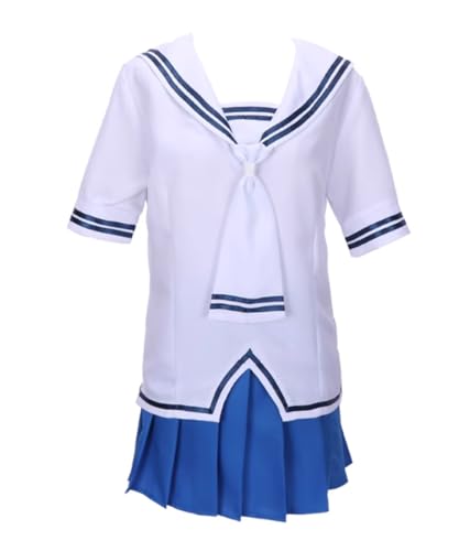 MaYng Anime Honda Tohru Cosplay Kostüm Damen Halloween Uniform Anzug Matrosenanzug Weiß Outfits (XS) von MaYng