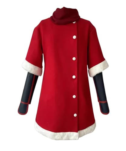 MaYng Anime Izutsumi Cosplay Kostüm Damen Halloween Uniform Anzug Matrosenanzug Rot Outfits (Small) von MaYng