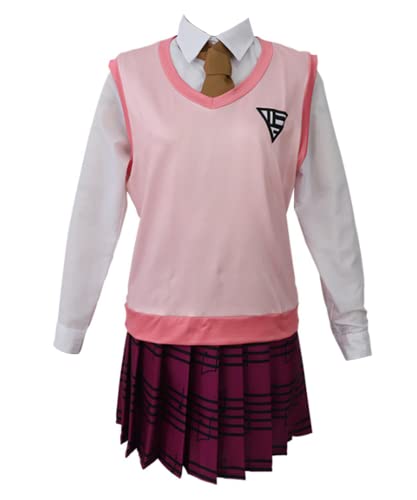 MaYng Anime Kaede Akamatsu Cosplay Kostüm Damen Halloween Uniform Anzug Matrosenanzug Outfits (X-Large) von MaYng
