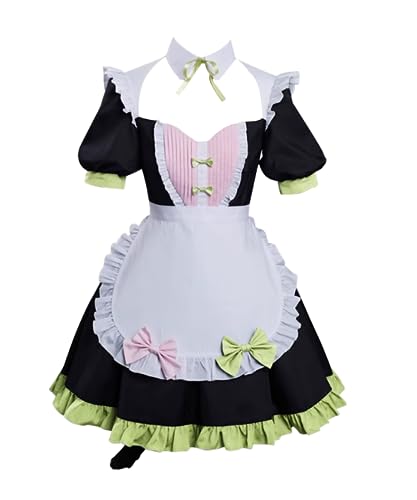 MaYng Anime Kanroji Mitsuri Cosplay Kostüm Matrosenanzug Lolita Uniform Anzug Halloween Damen und Mädchen Kleid (Größe M) von MaYng