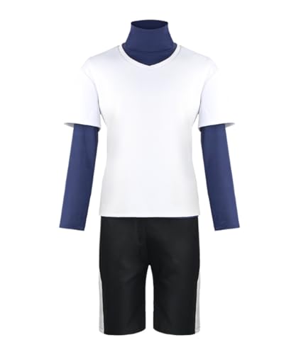 MaYng Anime Killua Zoldyck Cosplay-Kostüm für Herren oder Damen, Halloween-Uniform-Anzug, komplettes Set, weiße Outfits (Damen, klein) von MaYng
