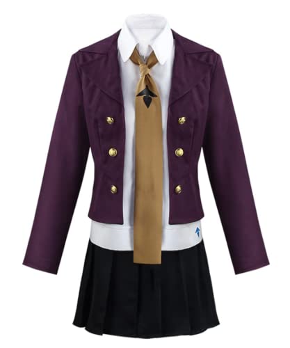 MaYng Anime Kirigiri Kyoko Cosplay Kostüm Damen Halloween Uniform Anzug Matrosenanzug Outfits (Small) von MaYng