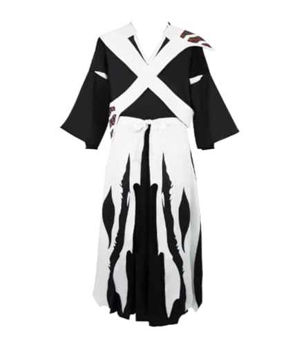MaYng Anime Kurosaki Ichigo Cosplay Kostüm Herren Halloween Uniform Anzug Komplettes Set Schwarz Outfits (X-Large) von MaYng