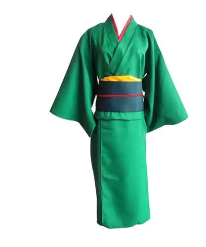 MaYng Anime Kyasarin Cosplay Kostüm Damen Halloween Uniform Anzug Matrosenanzug Grün Outfits (Medium) von MaYng