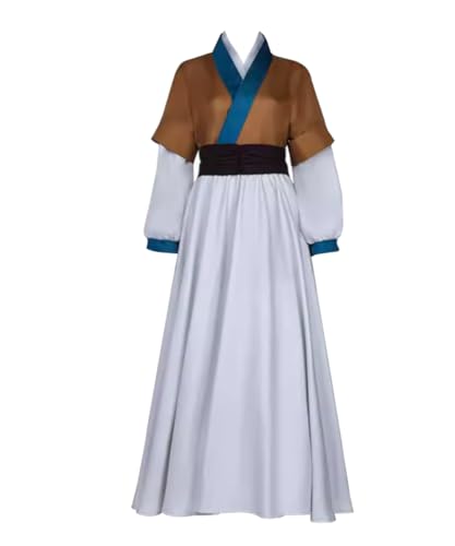 MaYng Anime Maomao Cosplay Kostüm Damen Halloween Uniform Anzug Matrosenanzug Grau Outfits (Damen, M) von MaYng