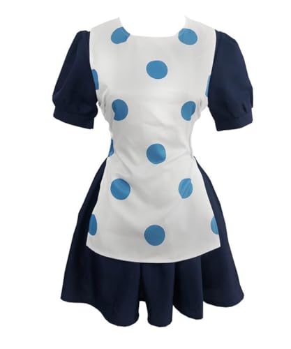 MaYng Anime Susie Q Cosplay Kostüm Damen Halloween Uniform Anzug Weiß Abendkleid Outfits (XX-Large) von MaYng