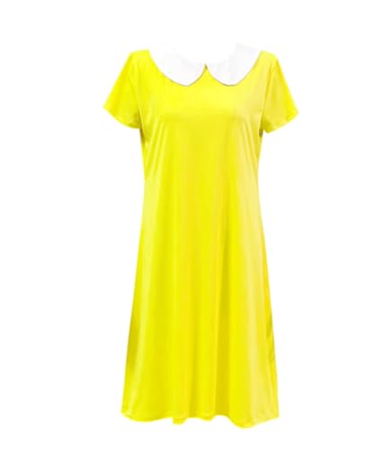 MaYng Hot Anime Iwakura Mitsumi Cosplay-Kostüm für Damen, Halloween, Schuluniform, Anzug, gelbe Outfits, Größe L MaYng Hot Anime Iwakura Mitsumi Cosplay-Kostüm für Damen, Halloween, Schuluniform, Anzug, gelbe Outfits, Größe L von MaYng
