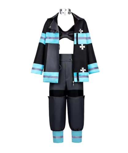 MaYng Hot Anime Kotatsu Tamaki Cosplay-Kostüm für Damen, Halloween, Uniform-Anzug, komplettes Set, schwarze Outfits (Damen-XXL) von MaYng