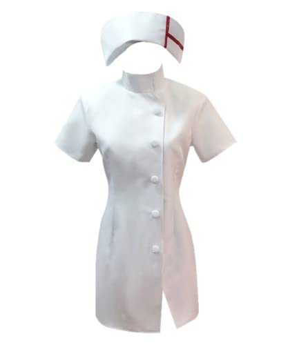 MaYng Hot Anime Mikan Tsumiki Cosplay-Kostüm für Damen, Halloween, Uniform, Krankenschwesteruniform, Outfits (Damen, M) von MaYng