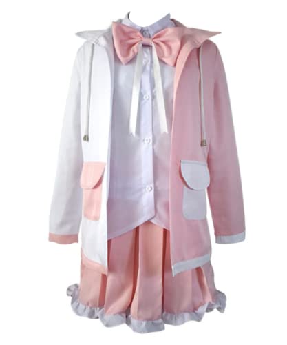 MaYng Hot Anime Monomi Cosplay Kostüm Damen Halloween Uniform Anzug Matrosenanzug Rosa Outfits (groß) von MaYng