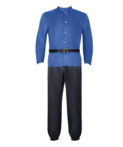MaYng Hot Anime Uni Rafal Cosplay Kostüm Halloween Uniform Anzug Komplettes Set Outfits (Herren, groß) von MaYng