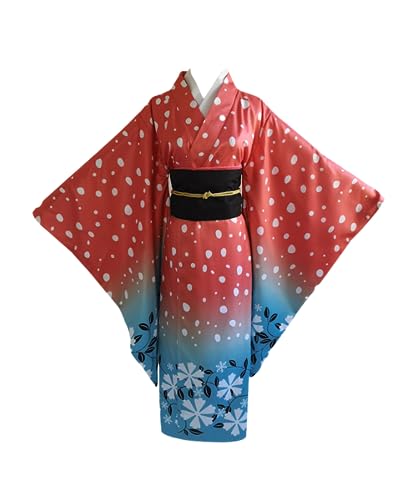 MaYng Unisex Erwachsene Anime Akaza Cosplay Kostüm Halloween Uniform Anzug Komplettes Set Kimono Outfits (Damen, klein) von MaYng