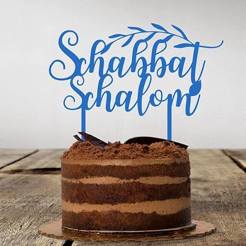 Torten Topper | Schabbat Schalom | Deutsch | Blau Torten Topper | Schabbat Schalom | Deutsch | Blau von Maamin