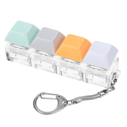 Tastatur Fidget Toys, Mabor Fidget Tastatur Schlüsselanhänger Dekompression Keyboard Clicker Bunter Keyboard Tastenkappe Spielzeug für Dekompression Verbrauch Zeit von Mabor