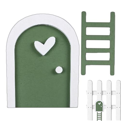 Feentür für die Wand – Miniatur-Feengarten-Dekoration für den Außenbereich, skurrile niedliche Dekoration, Ornament mit Leiter für Haus, Außenbereich, Hinterhof, Landschaft, Schreibtisch, Kinderzimmer Feentür für die Wand – Miniatur-Feengarten-Dekoration für den Außenbereich, skurrile niedliche Dekoration, Ornament mit Leiter für Haus, Außenbereich, Hinterhof, Landschaft, Schreibtisch, Kinderzimmer von Maciun