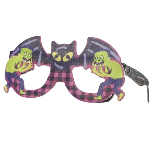 Halloween-Brille für Kinder | Partyzubehör Kostüm Brille Lustiges Design – Partyzubehör Kostüm Zubehör Halloween Cosplay Zubehör Party Favor Brille für Urlaub Halloween-Brille für Kinder | Partyzubehör Kostüm Brille Lustiges Design – Partyzubehör Kostüm Zubehör Halloween Cosplay Zubehör Party Favor Brille für Urlaub von Maciun