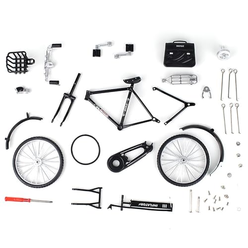 Retro Fahrrad Modellwaage | Legierung Retro Finger Spielzeug Fahrrad Modellwaage Kit Metall Fahrrad Skulptur für Desktop, Tisch, Regal, Schrank, Weihnachtsdekorationen von Maciun