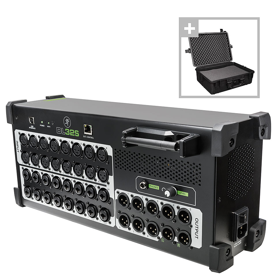 Mackie DL32S + Case Mischpult Digital Mackie DL32S + Case Mischpult Digital von Mackie