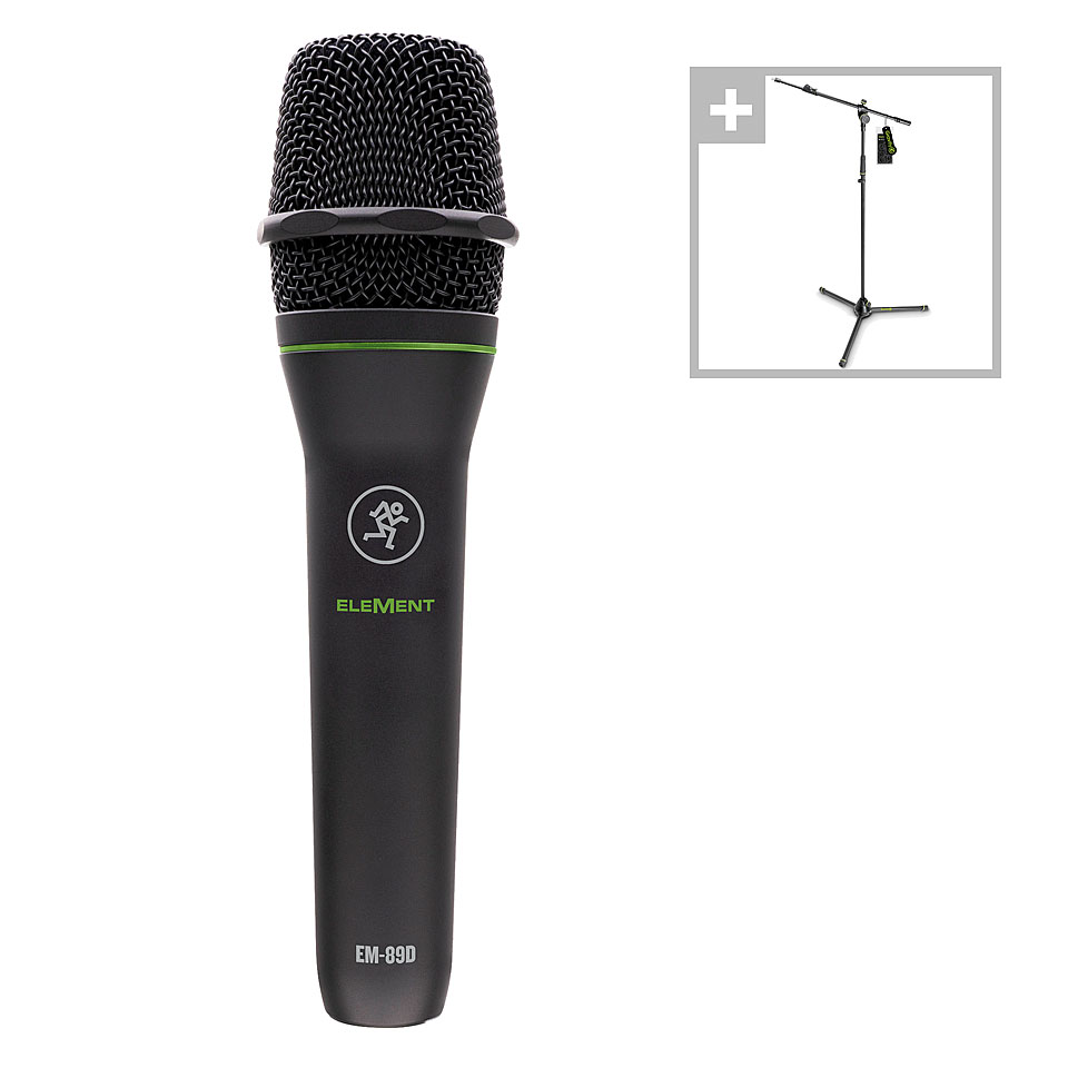 Mackie EM-89D beginners set Vokalmikrofon Mackie EM-89D beginners set Vokalmikrofon von Mackie