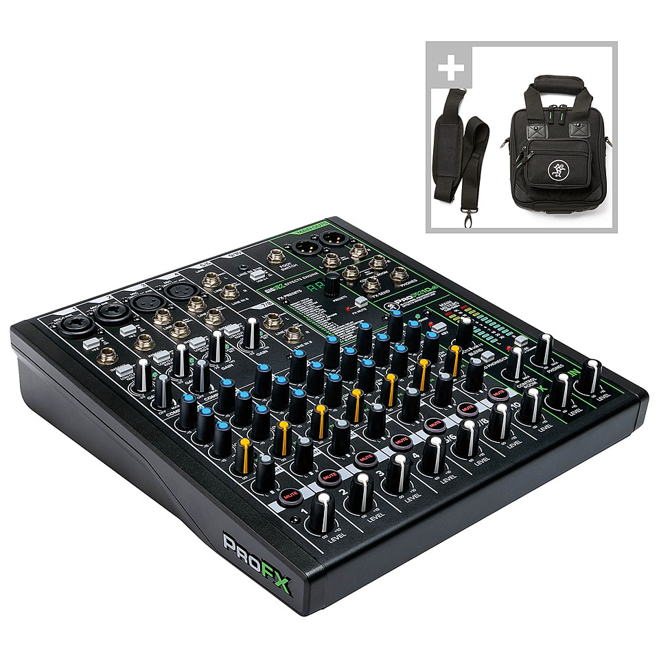 Mackie ProFX10v3 + Carry Bag Mischpult Mackie ProFX10v3 + Carry Bag Mischpult von Mackie